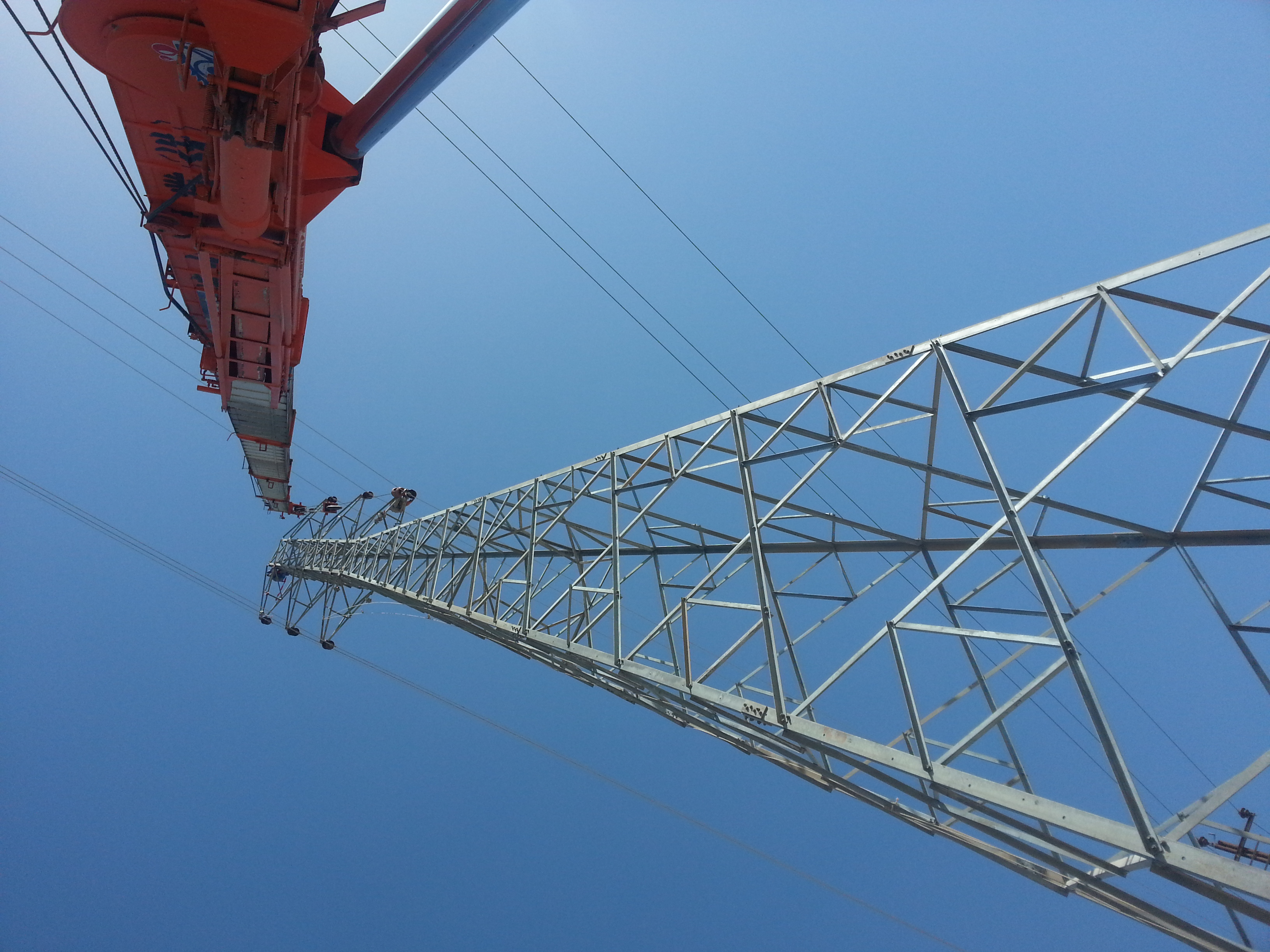 33Kv, Double Circuit, Latticed Towers, OHTL construction