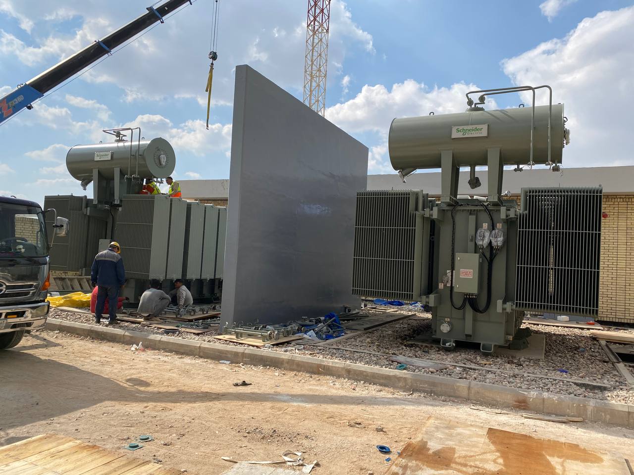2x31MVA 33/11.5kV Al Shuhadaa Substation
