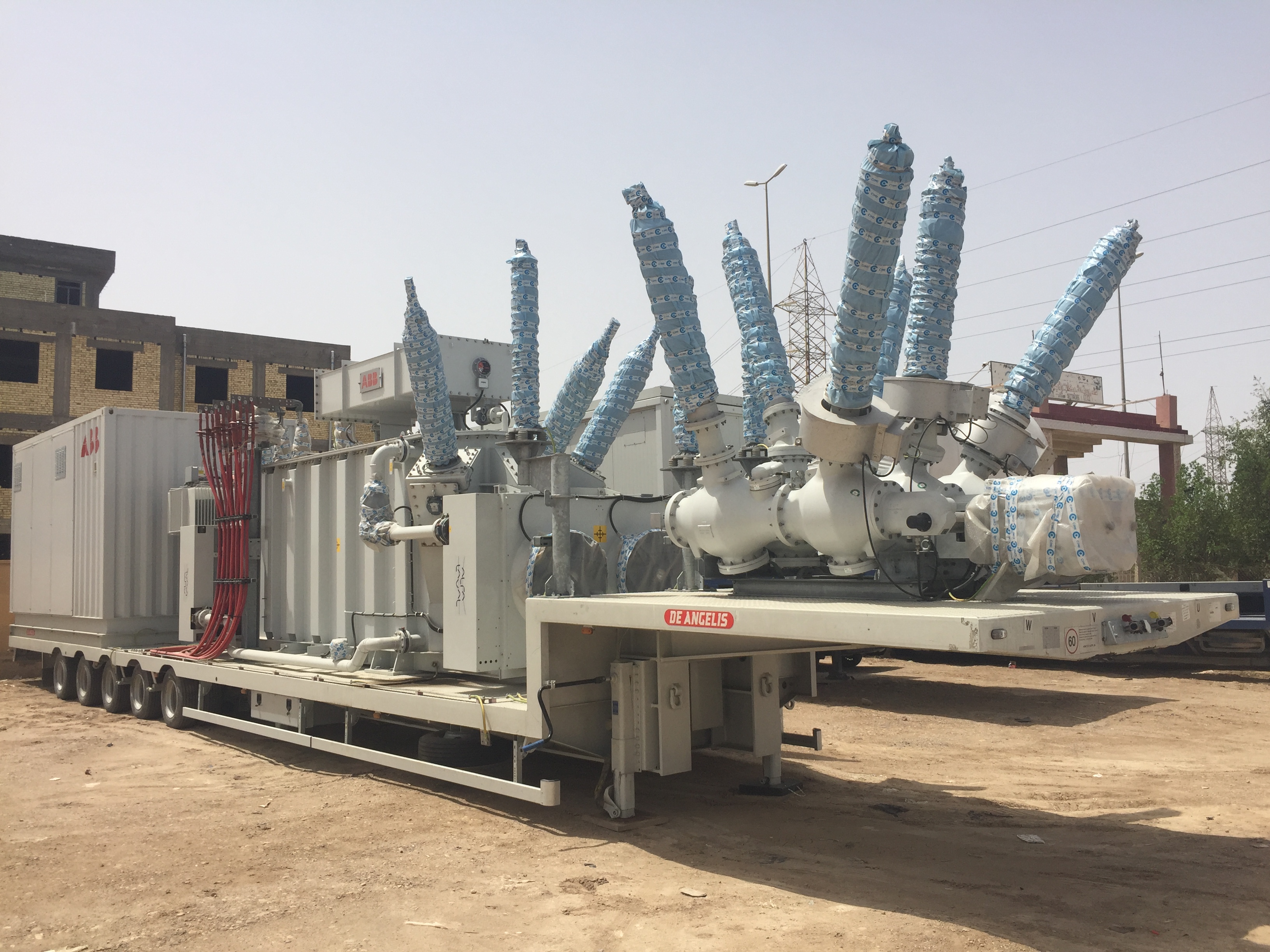 EPCC 25MVA 132/11kV Mobile Substation to Uzair District