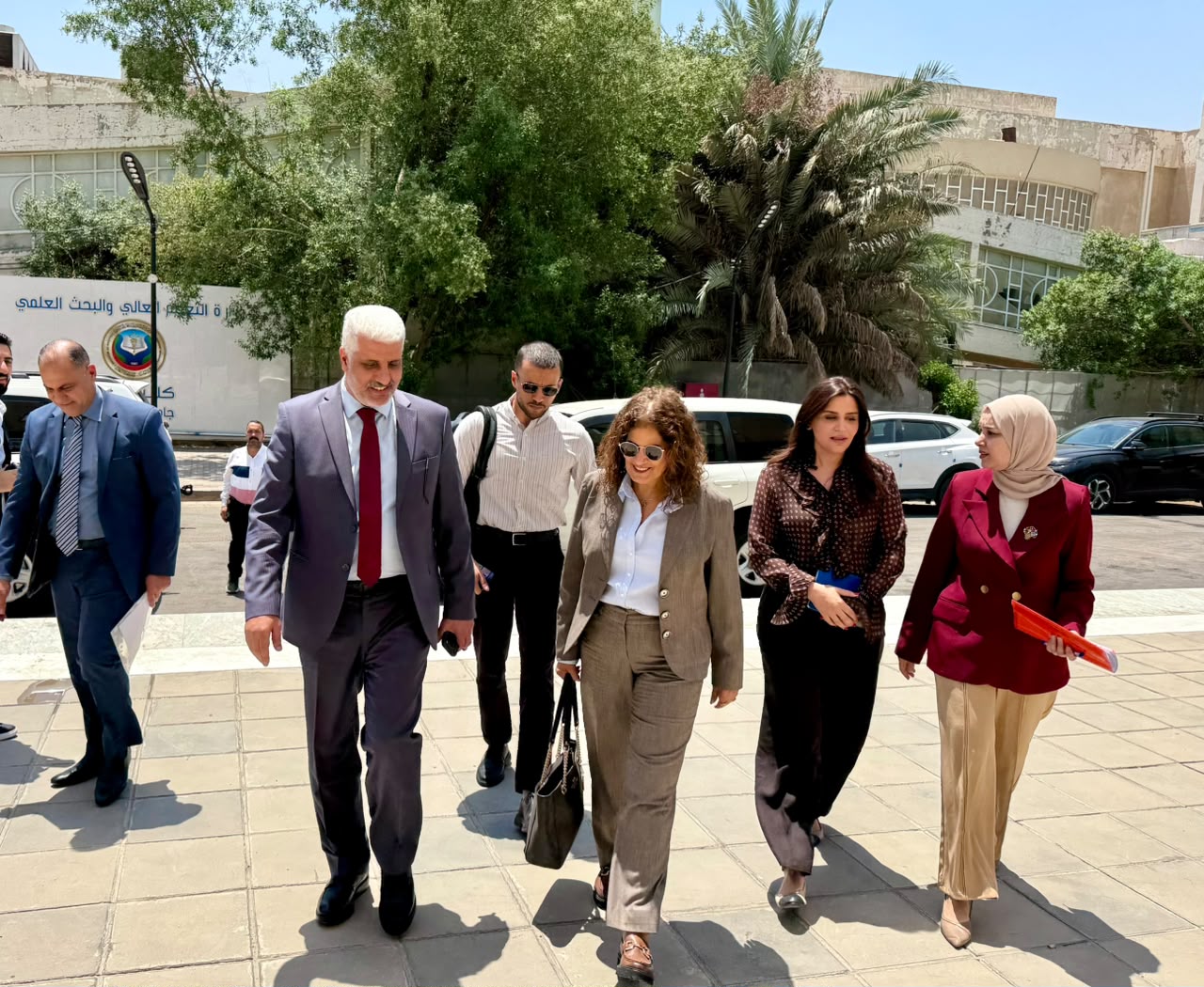 كلية طب النهرين تبحث آفاق التعاون المشترك مع منظمة الصحة العالمية