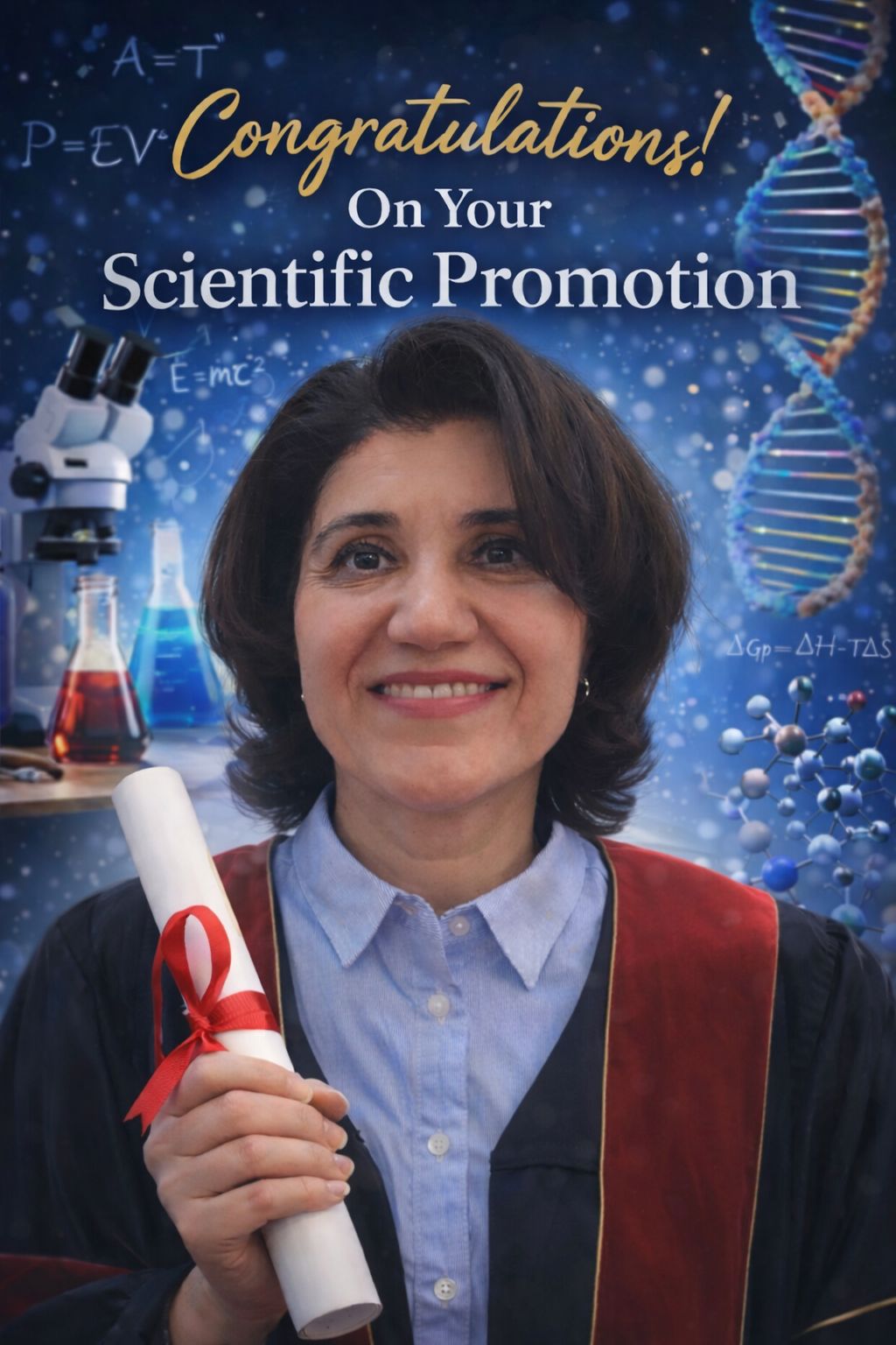 ترقية المدرس الدكتورة مي فضيل اسطيفان إلى مرتبة استاذ مساعد