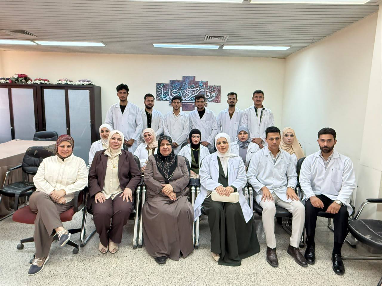 كلية الطب جامعة النهرين تستقبل وفداً علمياً من كلية العلوم في الجامعة المستنصرية
