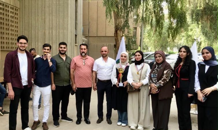 طب النهرين تحصد المركز الثاني في  مسابقة الفنون / الرسم الجامعية