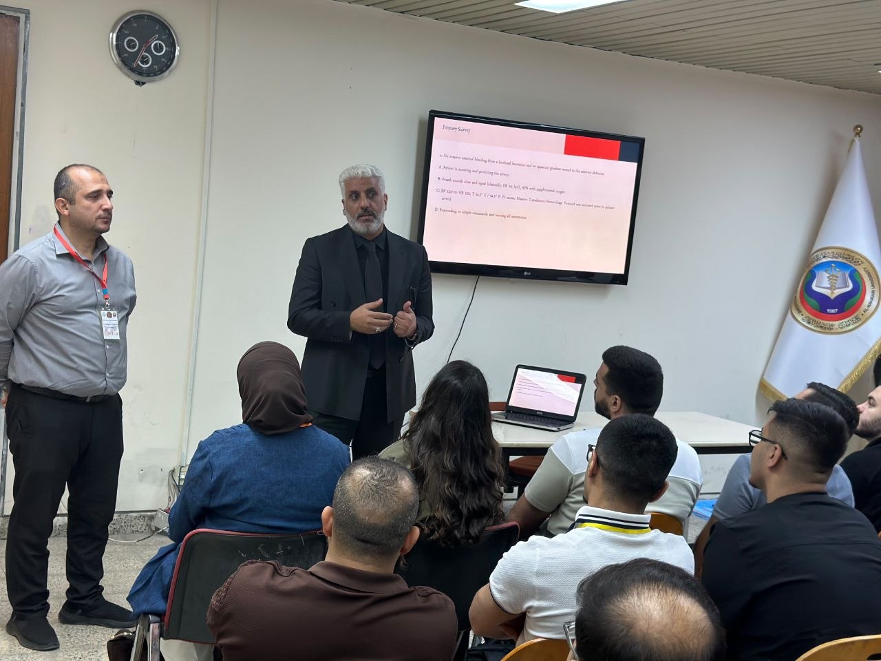 Al-Nahrain College of Medicine Holds the 11th Edition of the ATLS Course to Enhance Trauma Management Skills