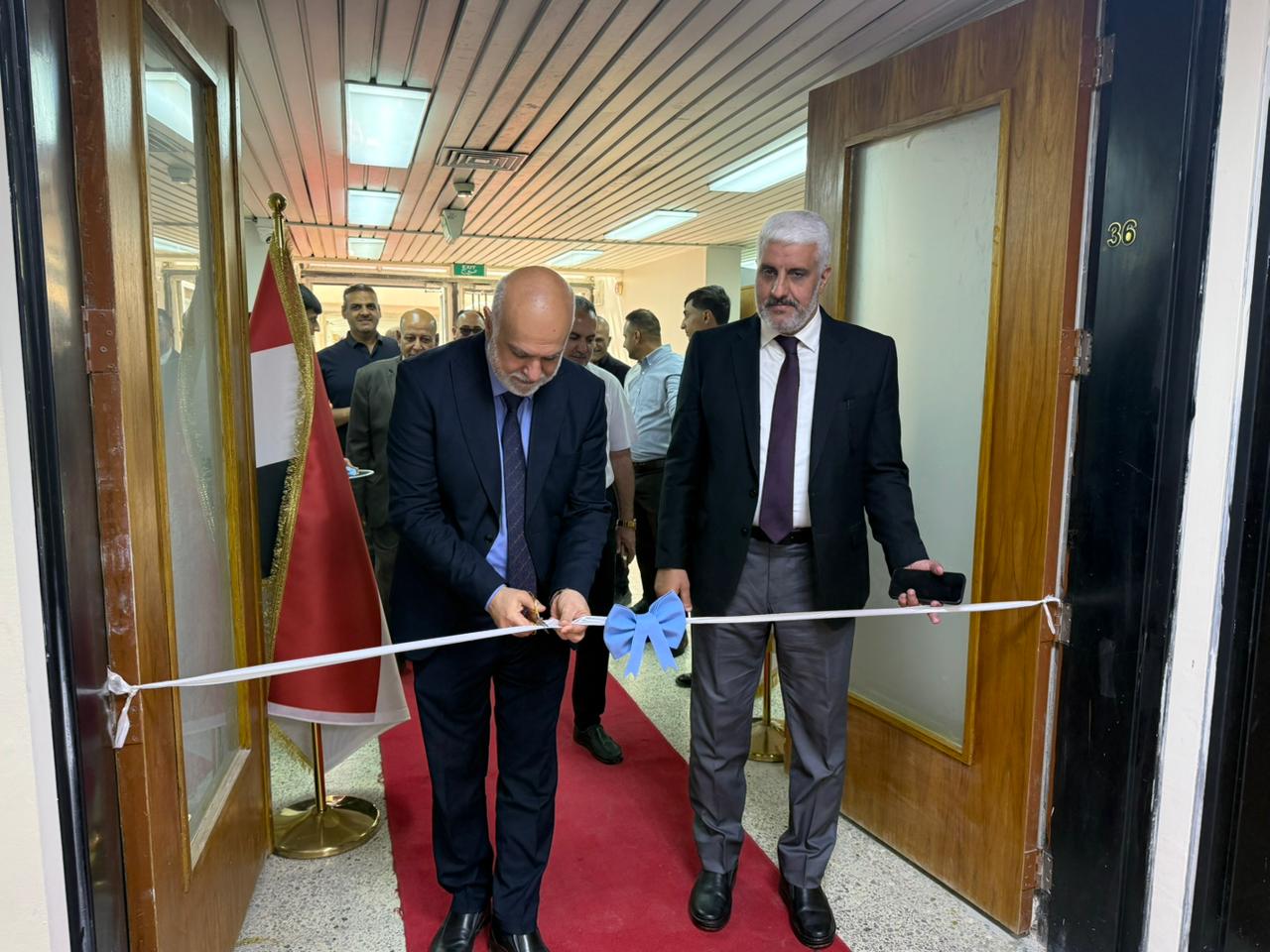 افتتاح مختبرات علمية مُعاد تأهيلها واستحداث مرافق داعمة للعمل البحثي والتطبيقي في كلية طب النهرين