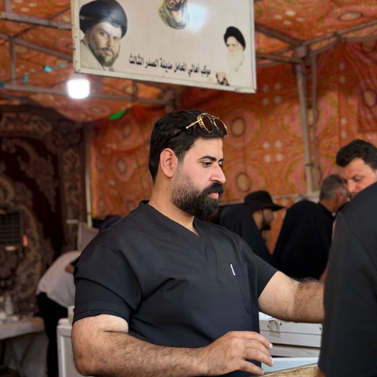 Students of the College of Medicine – Al-Nahrain University Participate in Providing Medical Services to Visitors during the Arbaeen Pilgrimage of Imam Hussein (Peace Be Upon Him)